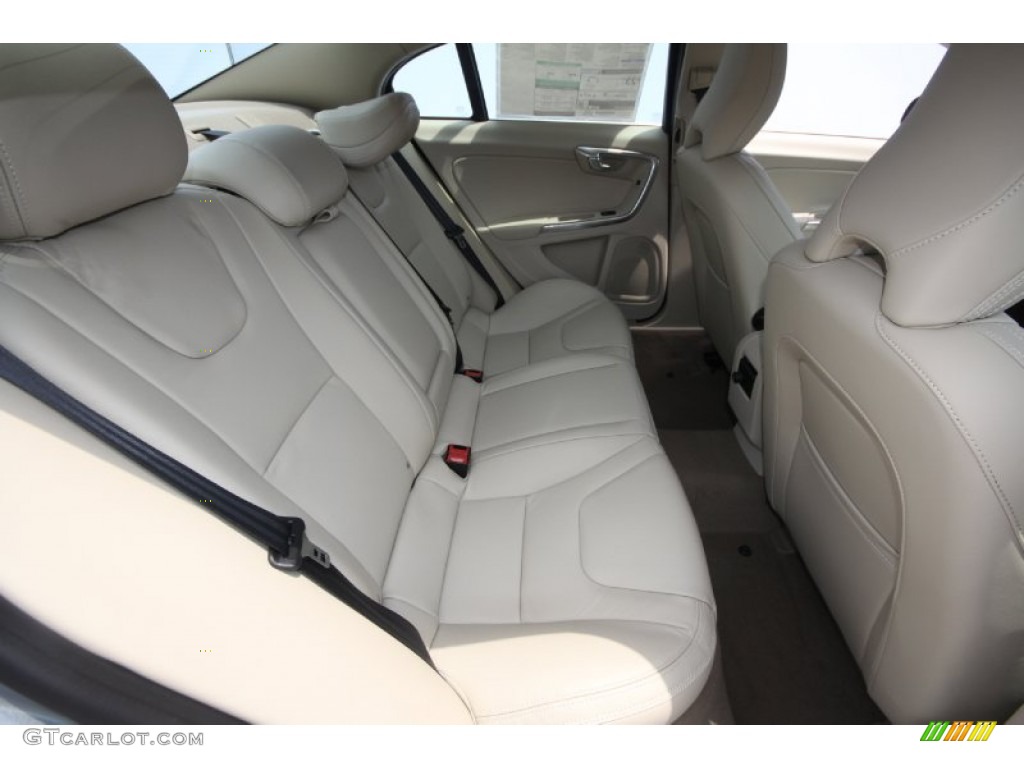 2013 Volvo S60 T5 AWD Rear Seat Photo #70093670