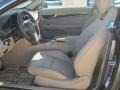 2013 Mercedes-Benz E Almond Interior Front Seat Photo