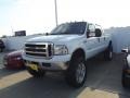Oxford White Clearcoat 2007 Ford F250 Super Duty XLT Crew Cab 4x4