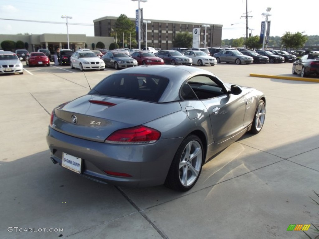 2011 Z4 sDrive30i Roadster - Space Gray Metallic / Black photo #3