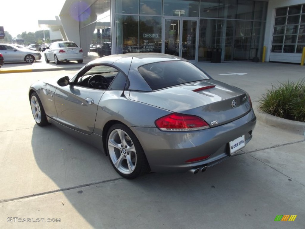 2011 Z4 sDrive30i Roadster - Space Gray Metallic / Black photo #4