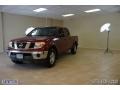 2008 Red Brawn Nissan Frontier SE Crew Cab 4x4  photo #62