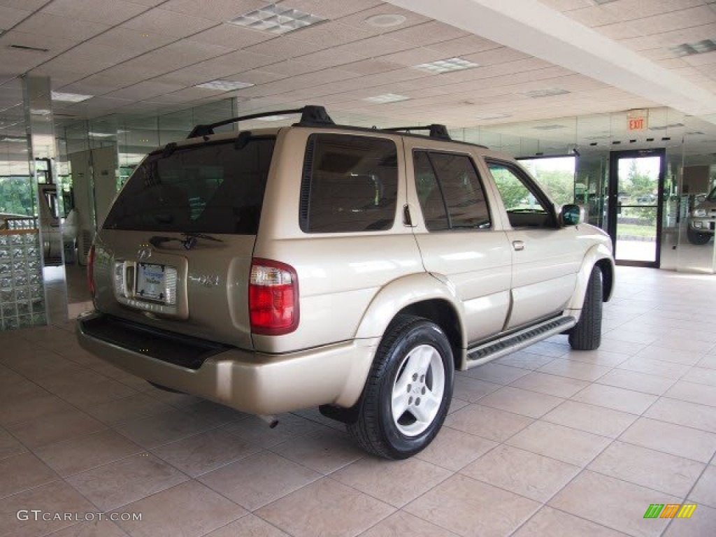 2002 QX4 4x4 - Golden Sand Metallic / Stone Beige photo #7