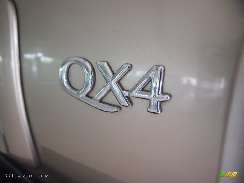 2002 QX4 4x4 - Golden Sand Metallic / Stone Beige photo #17