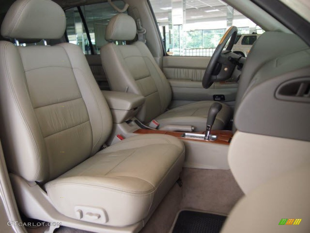 2002 QX4 4x4 - Golden Sand Metallic / Stone Beige photo #22