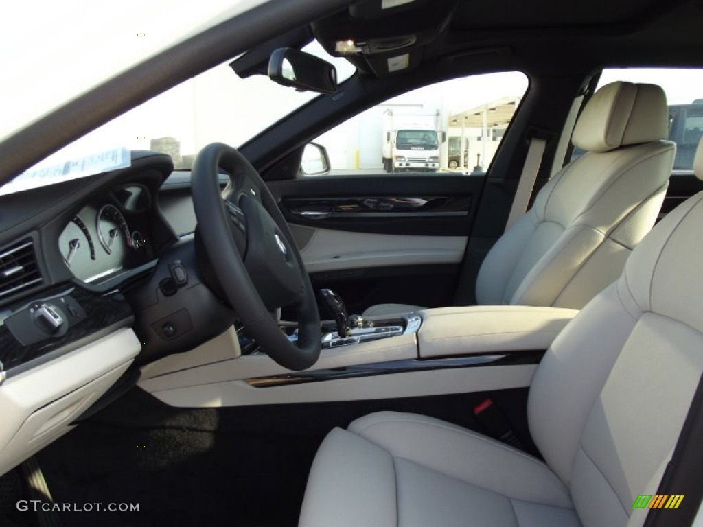 2012 7 Series 750Li Sedan - Alpine White / Oyster/Black photo #10