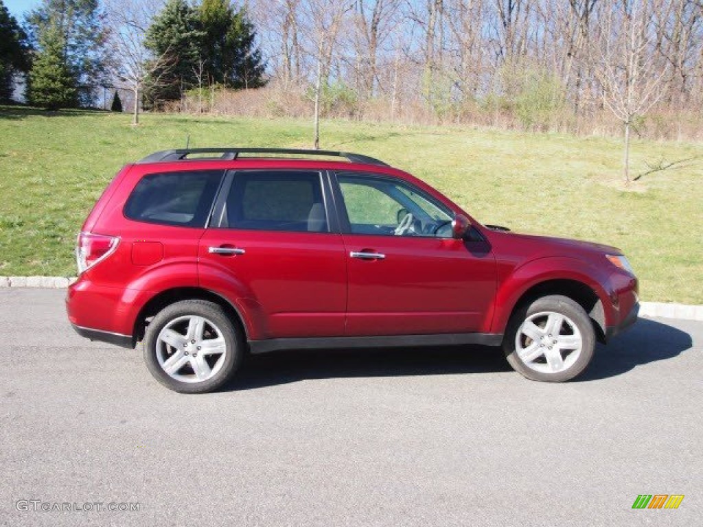 Camellia Red Pearl 2010 Subaru Forester 2.5 X Premium Exterior Photo #70095339