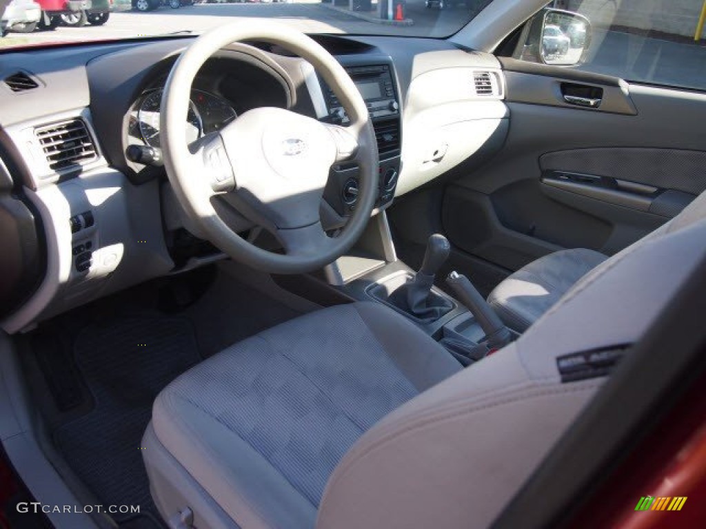 Platinum Interior 2010 Subaru Forester 2.5 X Premium Photo #70095447