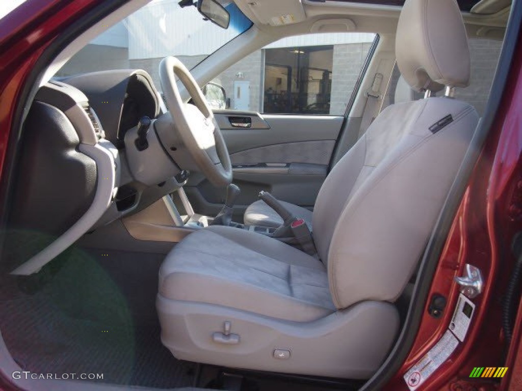 2010 Subaru Forester 2.5 X Premium Front Seat Photo #70095453