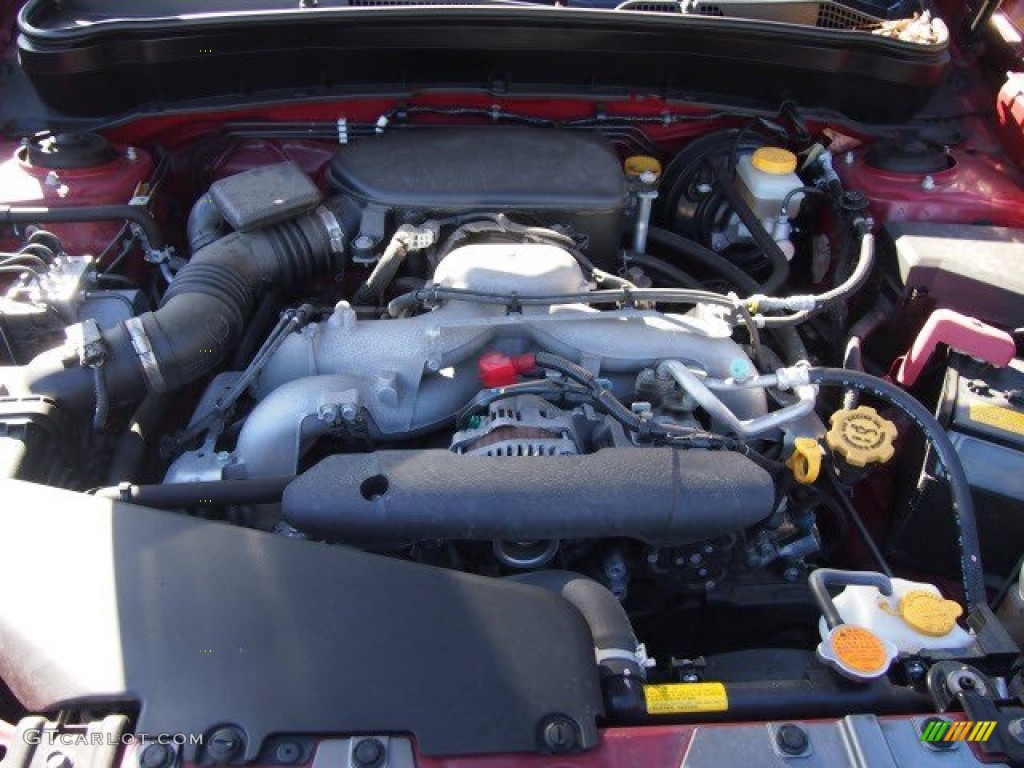 2010 Subaru Forester 2.5 X Premium 2.5 Liter SOHC 16-Valve VVT Flat 4 Cylinder Engine Photo #70095492