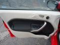 Charcoal Black/Light Stone Door Panel Photo for 2013 Ford Fiesta #70096773