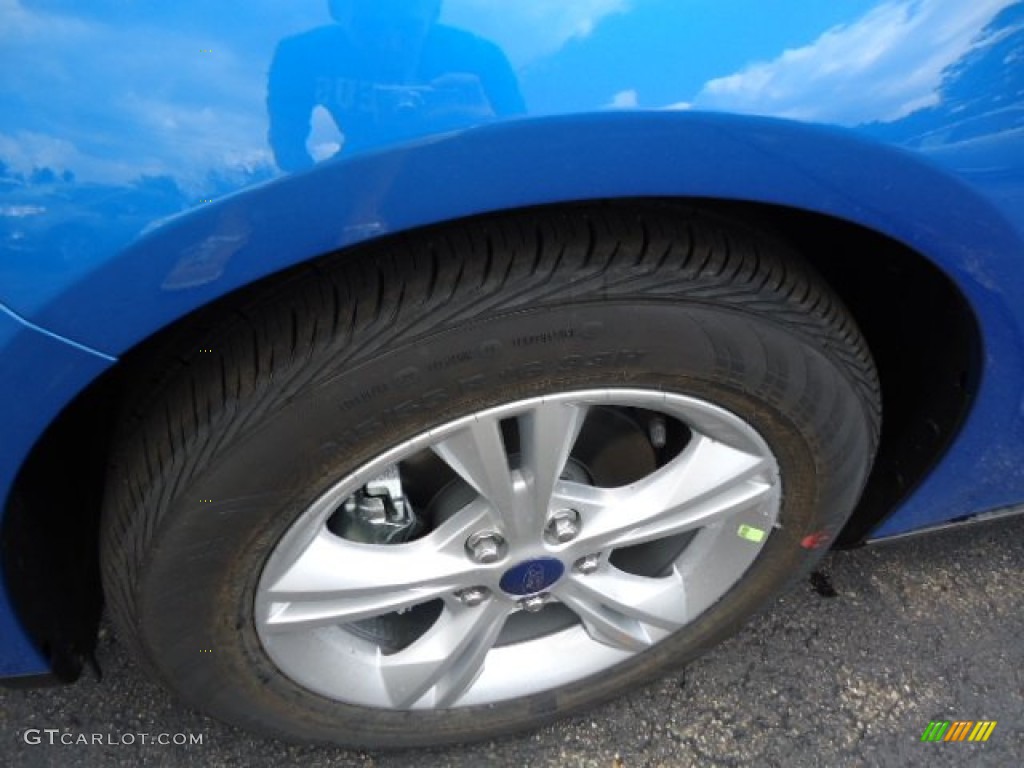 2013 Focus SE Hatchback - Blue Candy / Charcoal Black photo #7