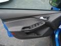 Charcoal Black 2013 Ford Focus SE Hatchback Door Panel