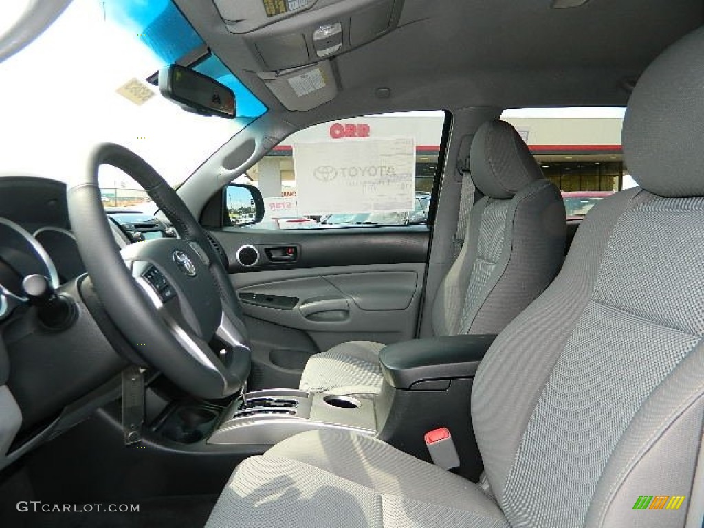 Graphite Interior 2013 Toyota Tacoma V6 TRD Sport Double Cab 4x4 Photo #70097616