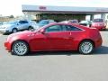 2013 Crystal Red Tintcoat Cadillac CTS Coupe  photo #6