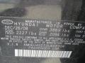 Black Pearl - Elantra GLS Sedan Photo No. 18