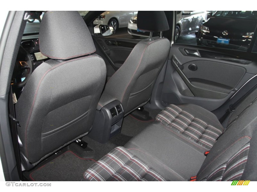 Interlagos Plaid Cloth Interior 2013 Volkswagen GTI 4 Door Photo #70098324