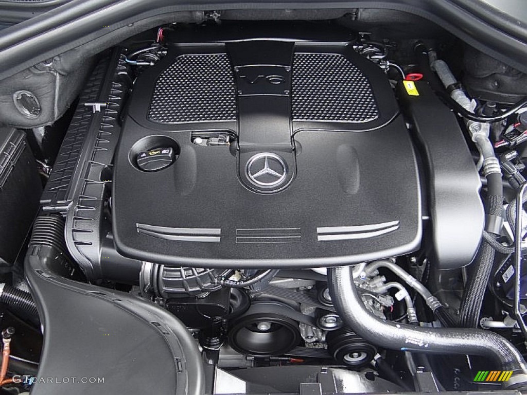 2013 Mercedes-Benz ML 350 4Matic 3.5 Liter DI DOHC 24-Valve VVT V6 Engine Photo #70099356
