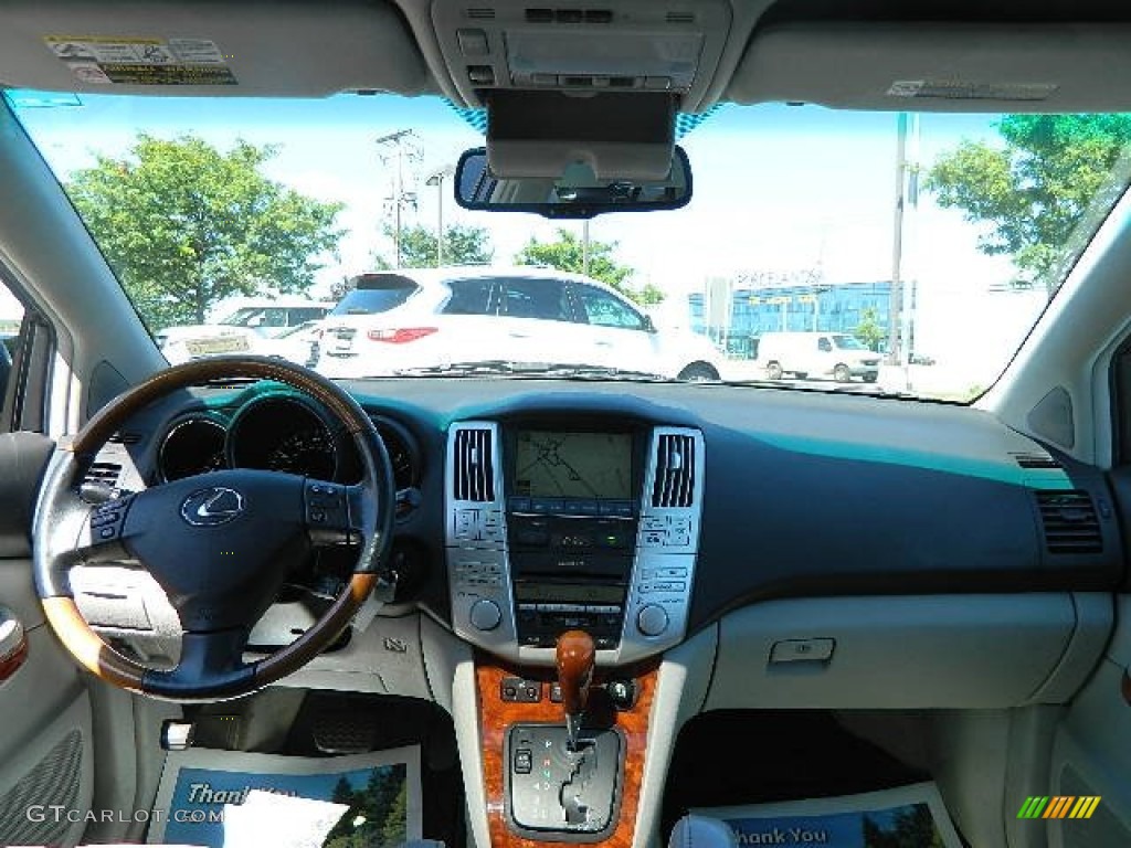 2007 Lexus RX 350 AWD Light Gray Dashboard Photo #70099731
