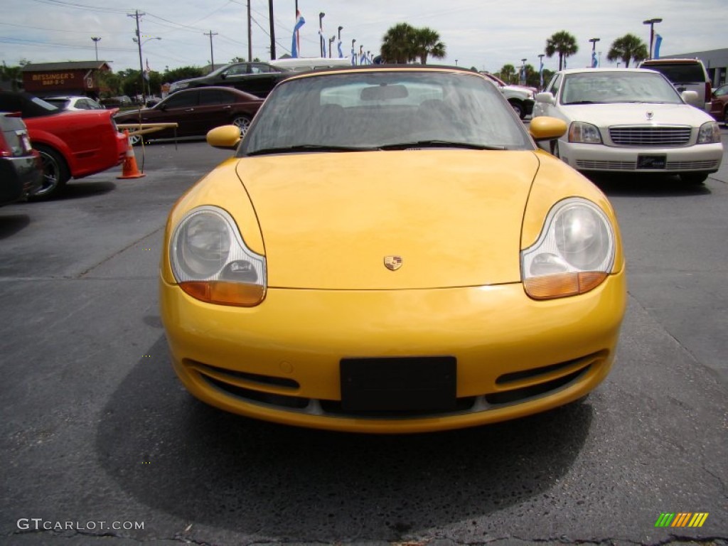 Speed Yellow 1999 Porsche 911 Carrera Cabriolet Exterior Photo #70099989