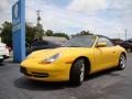 1999 Speed Yellow Porsche 911 Carrera Cabriolet  photo #18