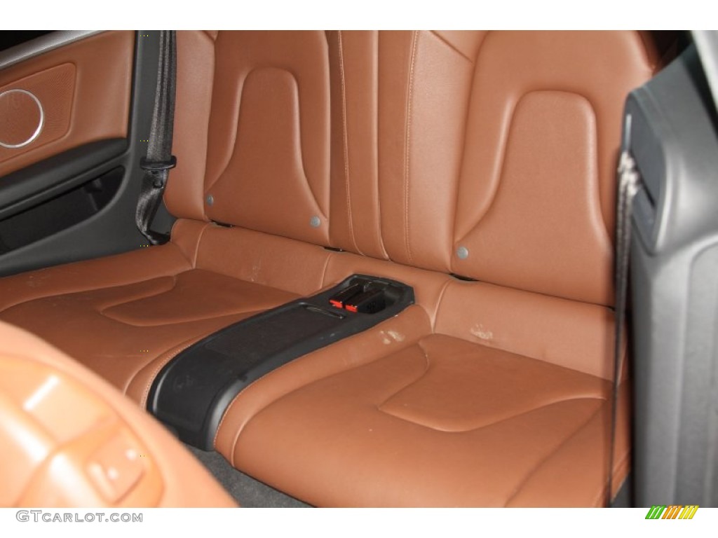 Cinnamon Brown Interior 2010 Audi A5 2.0T Cabriolet Photo #70100969