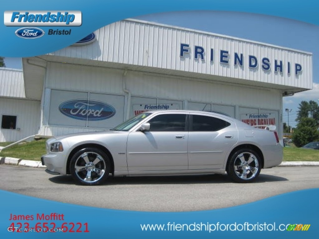 Bright Silver Metallic Dodge Charger