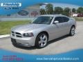 2008 Bright Silver Metallic Dodge Charger R/T  photo #2