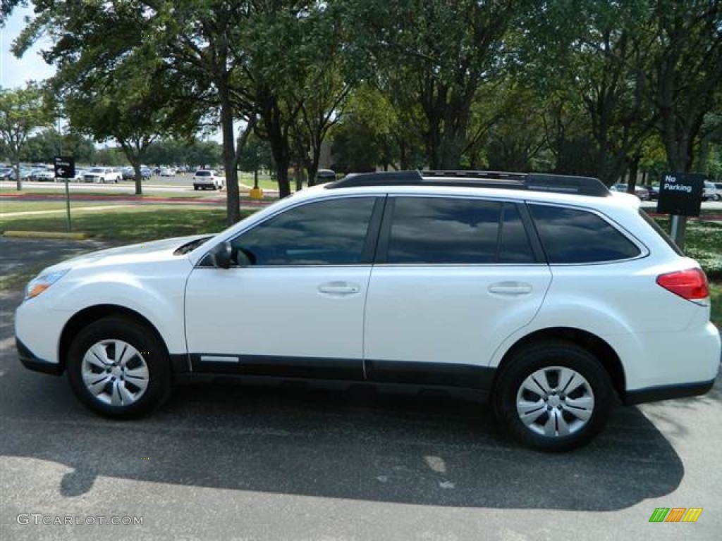 2011 Outback 2.5i Wagon - Satin White Pearl / Warm Ivory photo #9