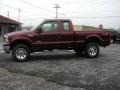 2006 Dark Toreador Red Metallic Ford F350 Super Duty XLT SuperCab 4x4  photo #3