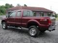 2006 Dark Toreador Red Metallic Ford F350 Super Duty XLT SuperCab 4x4  photo #6