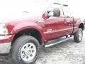 Dark Toreador Red Metallic - F350 Super Duty XLT SuperCab 4x4 Photo No. 33