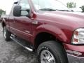 2006 Dark Toreador Red Metallic Ford F350 Super Duty XLT SuperCab 4x4  photo #35