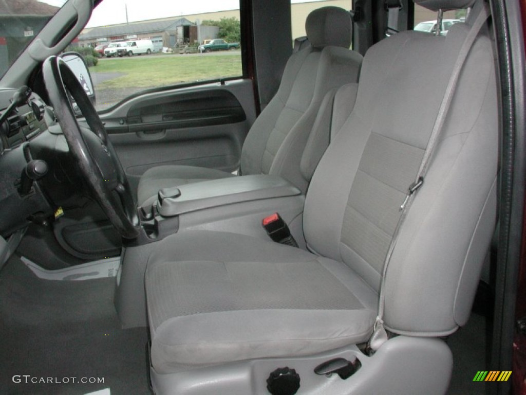 2006 Ford F350 Super Duty XLT SuperCab 4x4 Front Seat Photo #70102335