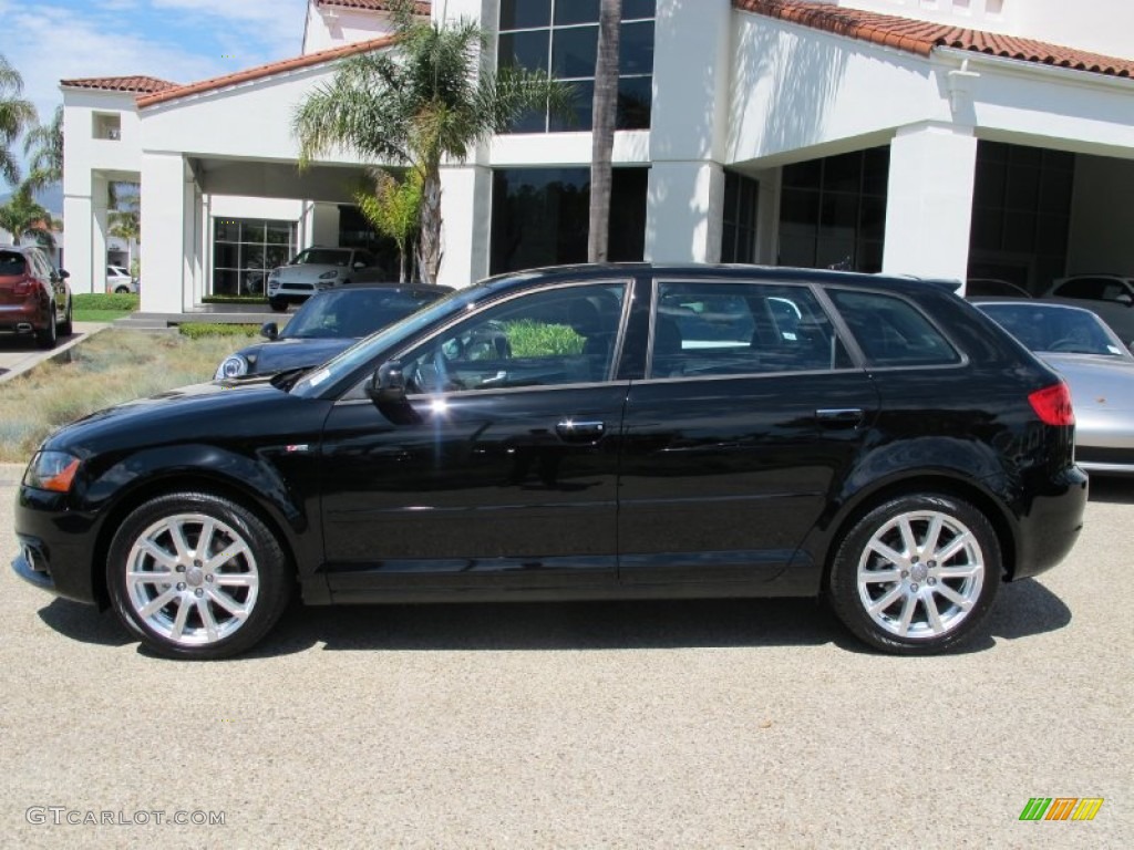 Brilliant Black 2013 Audi A3 2.0 TDI Exterior Photo #70102362