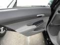 Gray 2010 Honda Civic LX Sedan Door Panel