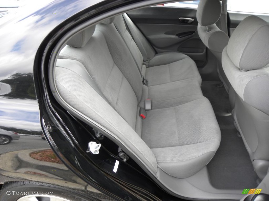 Gray Interior 2010 Honda Civic LX Sedan Photo #70103181