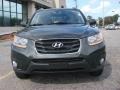 2010 Black Forest Green Metallic Hyundai Santa Fe Limited  photo #8