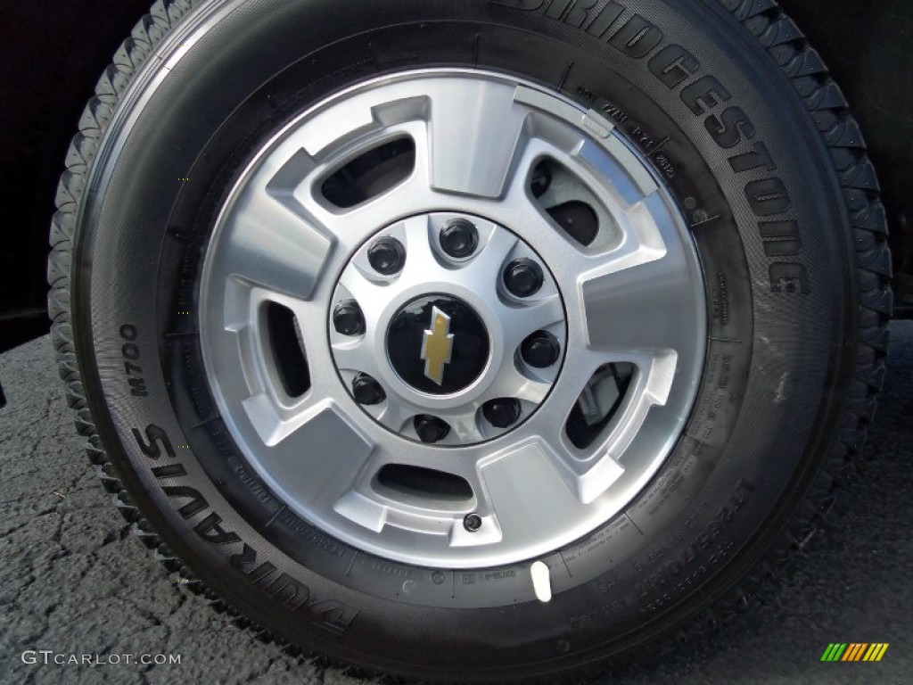 2013 Chevrolet Silverado 2500HD LT Crew Cab 4x4 Wheel Photo #70103988