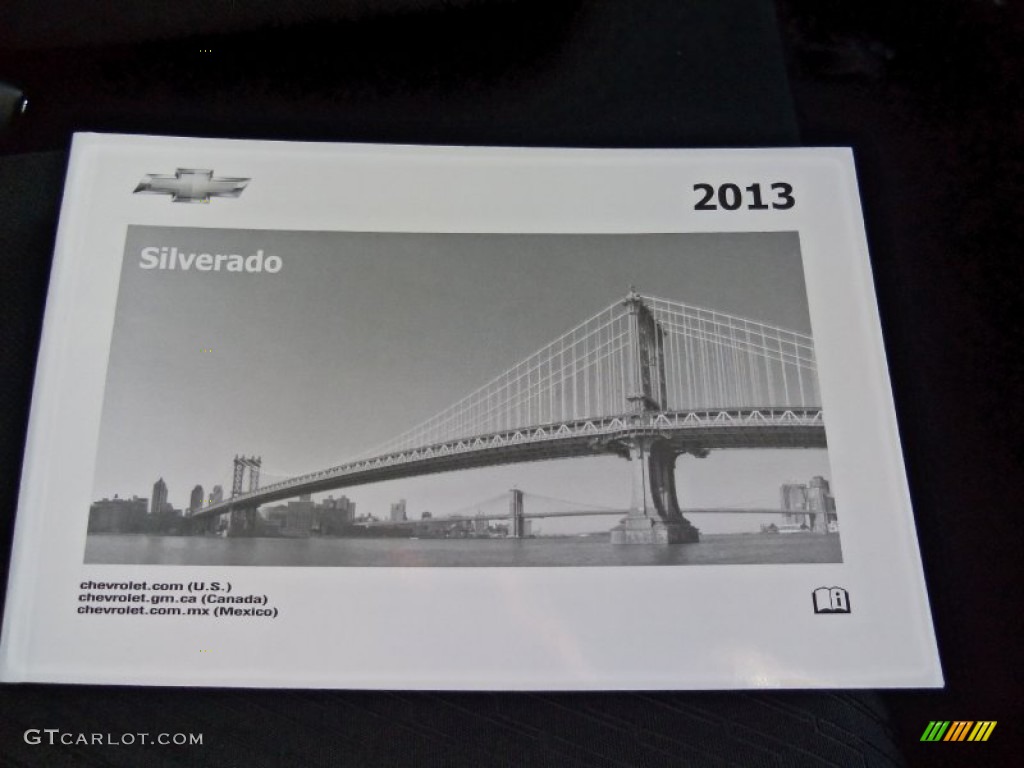 2013 Chevrolet Silverado 2500HD LT Crew Cab 4x4 Books/Manuals Photo #70104246