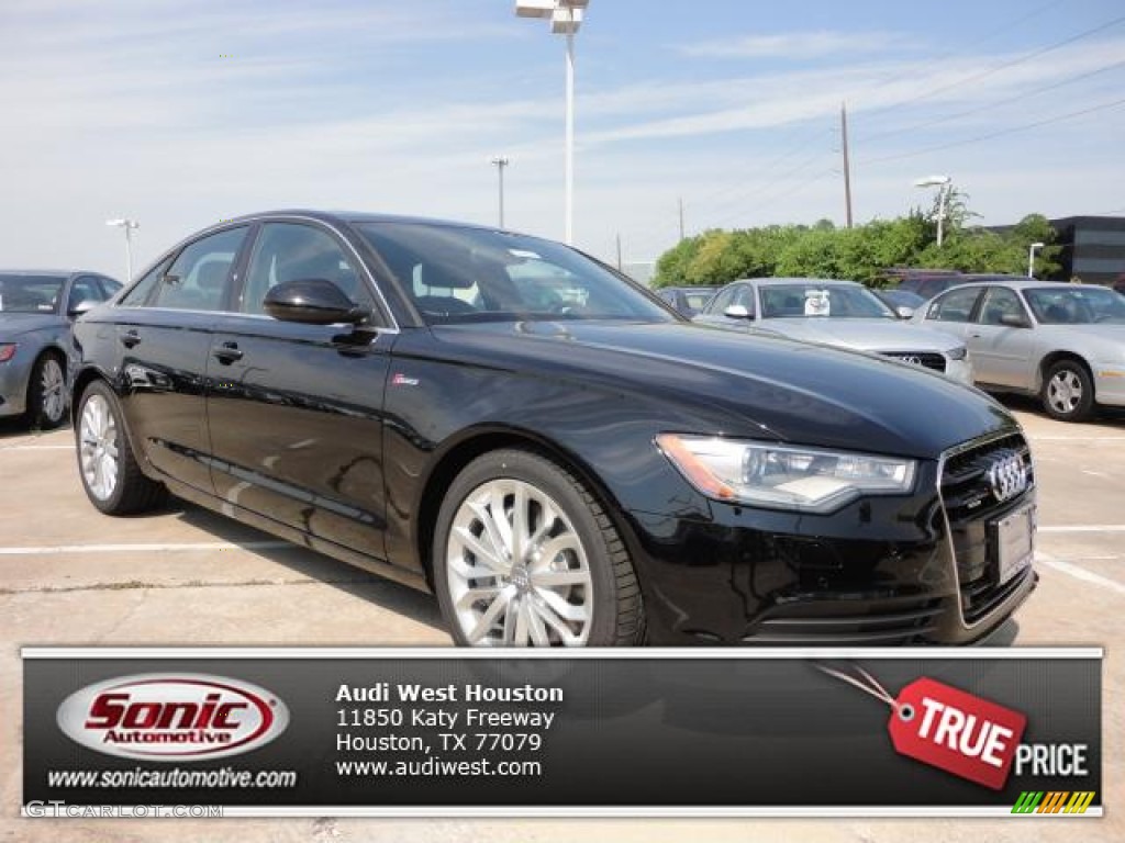 2013 A6 3.0T quattro Sedan - Brilliant Black / Black photo #1