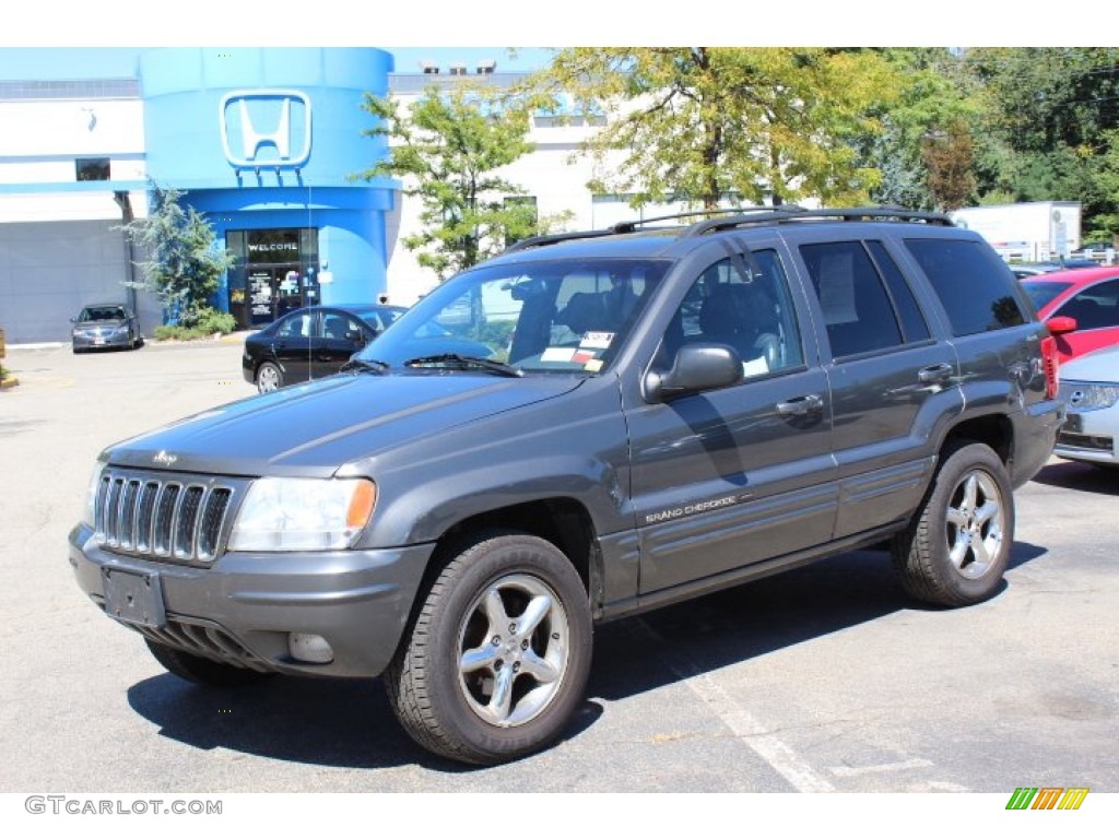 2001 Grand Cherokee Limited 4x4 - Graphite Grey Pearl / Agate photo #1