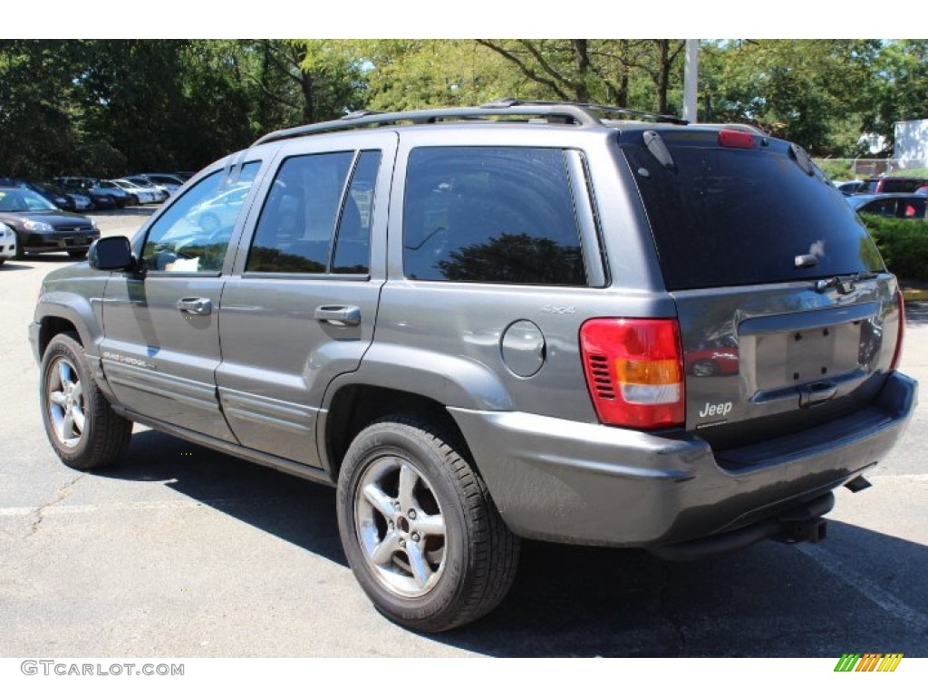 2001 Grand Cherokee Limited 4x4 - Graphite Grey Pearl / Agate photo #7