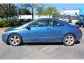 2006 Royal Blue Pearl Honda Civic EX Coupe  photo #8