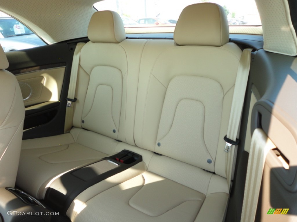 Velvet Beige/Moor Brown Interior 2013 Audi A5 2.0T quattro Cabriolet Photo #70105002