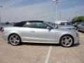 Ice Silver Metallic 2013 Audi S5 3.0 TFSI quattro Convertible Exterior