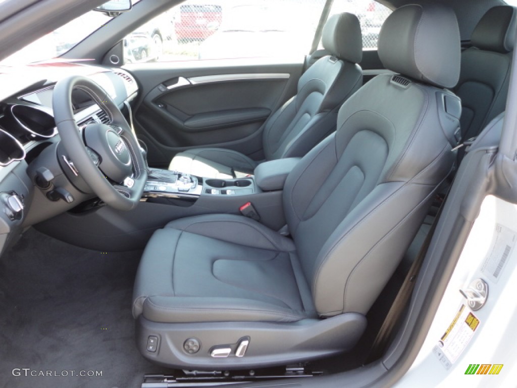 2013 Audi S5 3.0 TFSI quattro Convertible Front Seat Photo #70105092