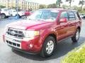 2009 Redfire Pearl Ford Escape Limited V6  photo #7