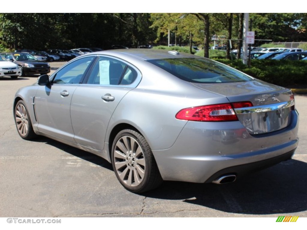 2009 XF Premium Luxury - Lunar Grey Metallic / Charcoal/Charcoal photo #7