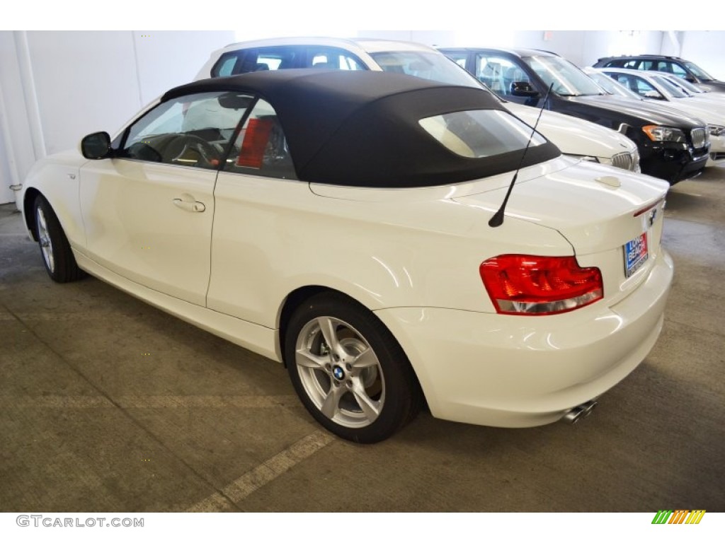 2013 1 Series 128i Convertible - Alpine White / Black photo #3